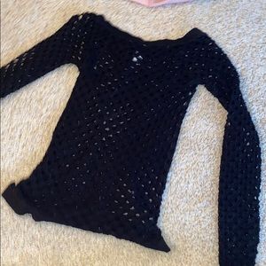 Black top with holes